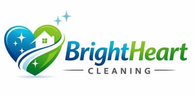 BrightHeart Cleaning Logo